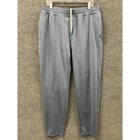 Myles Pants Men’s XL Blue Performance Lined Joggers Stretch - Picture 1 of 13